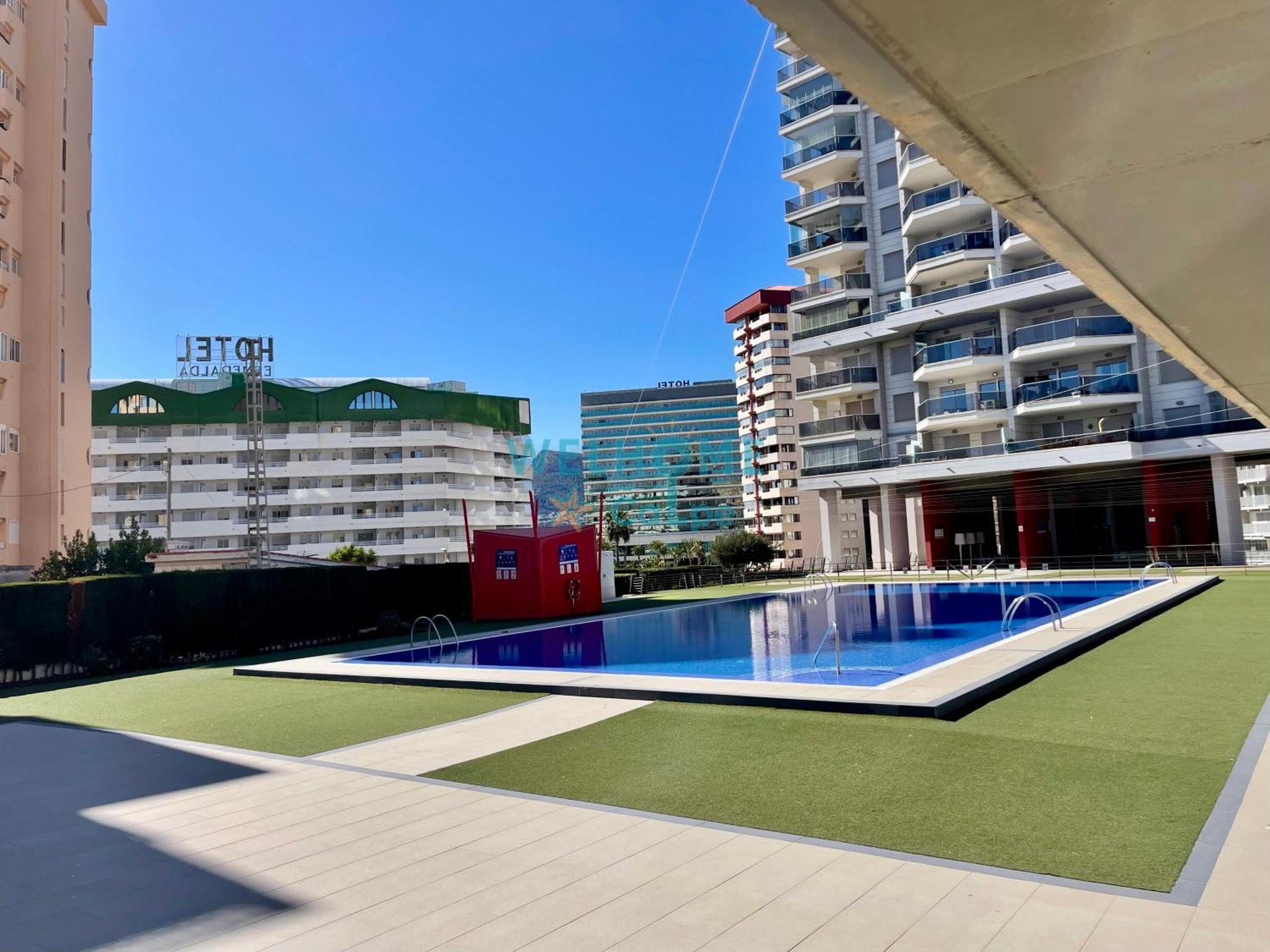 Appartamento Acuarela Estudio, 1ª Linea, Vista Al Mar, Piscina Calpe Esterno foto