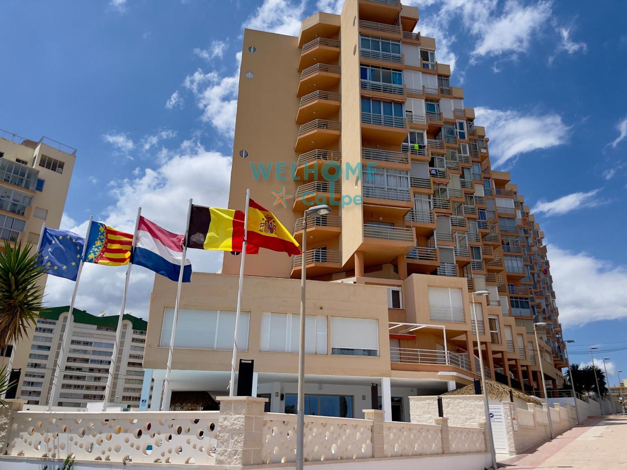 Appartamento Acuarela Estudio, 1ª Linea, Vista Al Mar, Piscina Calpe Esterno foto