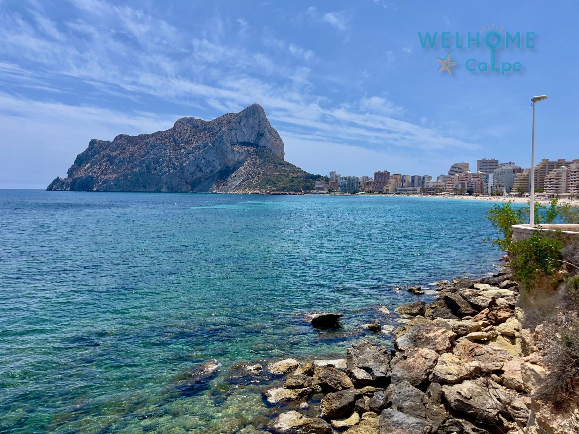 Appartamento Acuarela Estudio, 1ª Linea, Vista Al Mar, Piscina Calpe Esterno foto