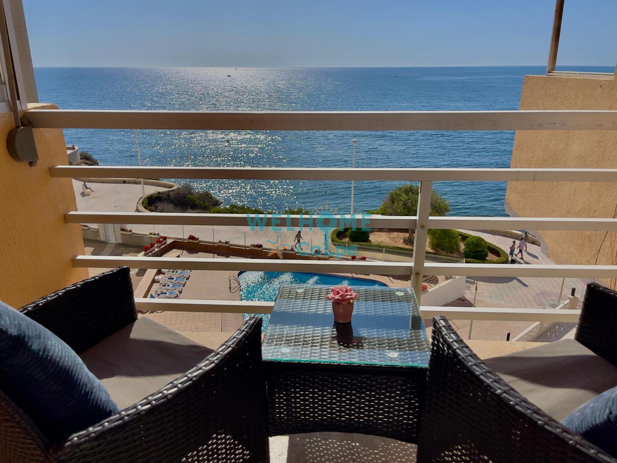 Acuarela Estudio, 1ª Linea, Vista Al Mar, Piscina Calpe Esterno foto